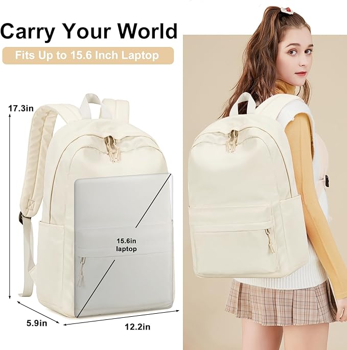 LOIDOU Backpack for Teen Girls Middle-School Primary Elementary Bookbags 17inch Kids Backpack Women laptop Backpack Lightweight Casual Daypack