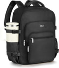 Travel Backpack for Women & Men, Large Carry On Personal Item Bag Airline Approved, Waterproof Traveling Overnight Bags, Gifts Laptop Backpack for Travelers College-Students Commuters (Black)
