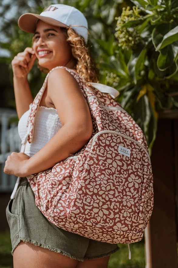 Roxy Women's Moon Magic Backpack | Travel | Vacation | Everyday Carry | Laptop Sleeve | Padded Straps | 22L - Sky Blue Surfenirs