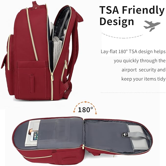 Medium Backpack Purse for Women Teacher Bag School Bookbags for Girls Middle School Laptop Backpack Work Backpack for Personal Essentials