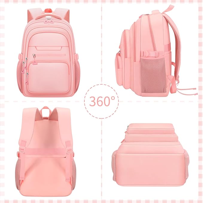 Cute Backpack for School Girls Aesthetic Backpack Women College Bookbag Large Students Laptop Bag Travel Casual Daypack
