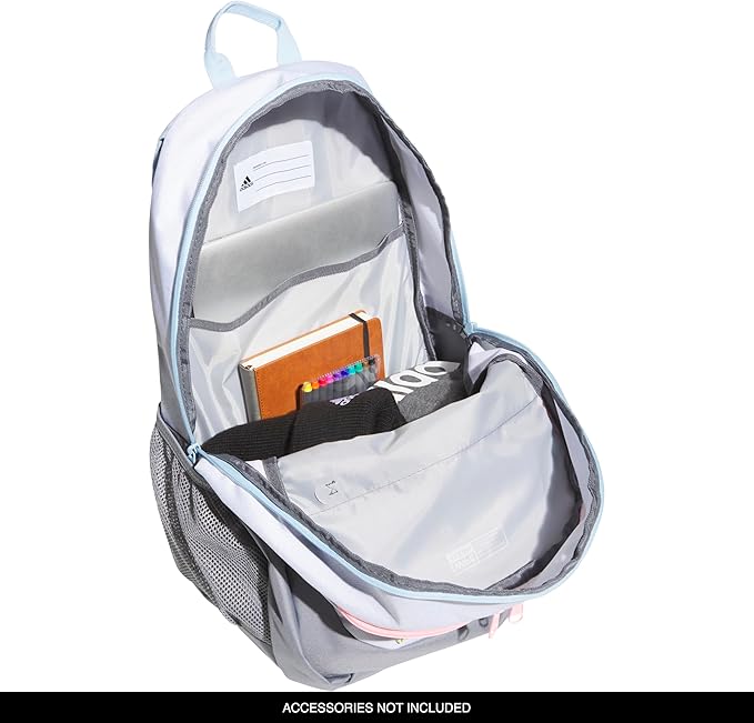 adidas Unisex Foundation Backpack for Laptop, Large Durable Athletic Gym Bag
