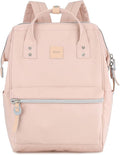 himawari Laptop Backpack for Women&Men Travel Backpack With USB Charging Port Large Business Bag Water Resistant College Bag Computer Bag Doctor Bag(1881-Pink, Regular)