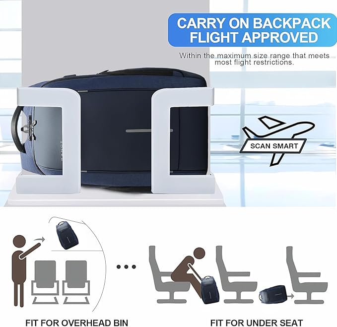 BANGE Backpack for Men, Laptop Backpack for 15.6 Inch Notebook,Lightweight Work Backpacks for Men, Daily Work Backpack for Men and Women…