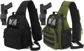 ATBP Small Tactical Holster Sling Backpack Accessories Shoulder Pouch Water Bottle & Radio Holder Crossbody Bag for Men