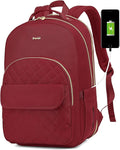 Medium Backpack Purse for Women Teacher Bag School Bookbags for Girls Middle School Laptop Backpack Work Backpack for Personal Essentials