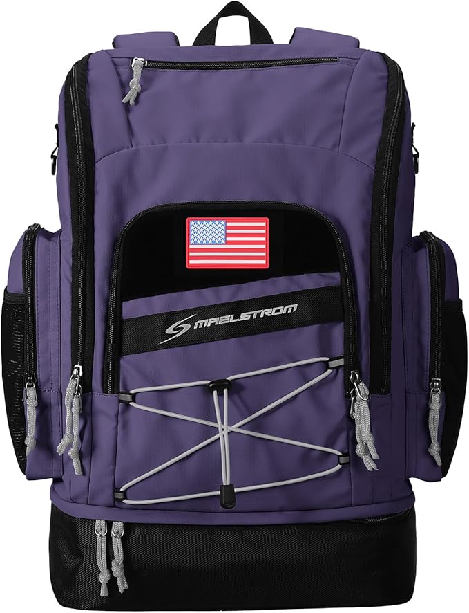 Maelstrom Swim Backpack 35L - Waterproof with Separate Shoe & Wet Compartment for Gym and Sports