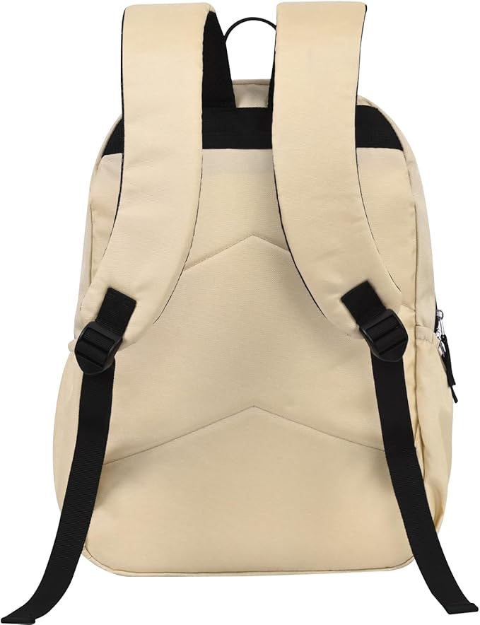 Basic Backpack for School, Water Resistant Bookbag for Girls, Travel Laptop Backpack, Work Backpack for Women, Backpack for College Students, Bookbag for High, Middle School