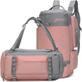 BE SMART 2 in 1 Convertible Gym Duffel Bags with Shoes Compartment-32L Waterproof Extra Large Workout Backpack for Gym Women, Heavy Duty Sports Duffle Backpacks for Travel, Hiking, Camping, Carry on