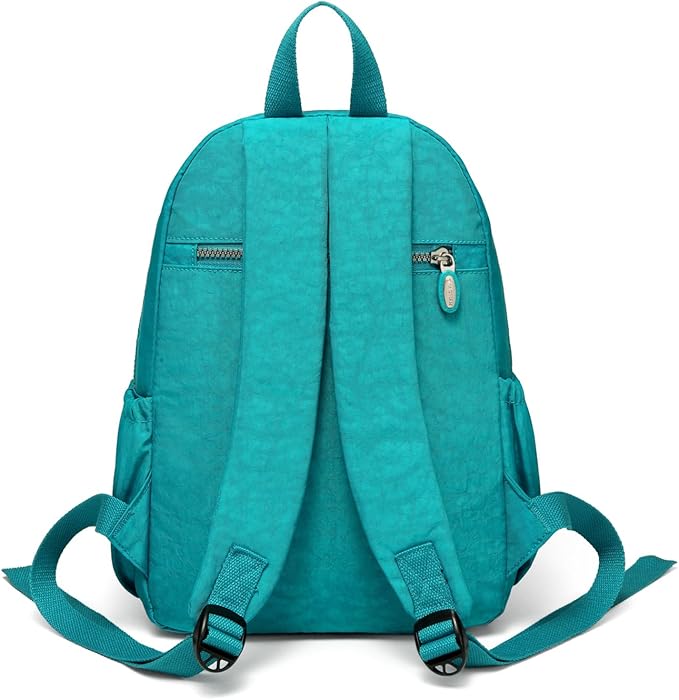 AOTIAN Small Size Backpack, Durable Lightweight Daypack for Women Girls & Boys Hiking Travel Sports, Lake Blue