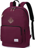 RAVUO School Backpack for Men Women, Water Resistant 15.6 inch Laptop Bag College Bookbag Casual Daypack Travel Rucksack