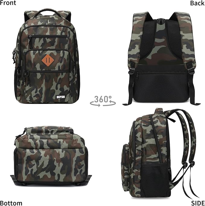 Classic Backpack for Men Women, School Backpack for Girls Boy Teens,15.6 Inch Laptop Bookbag with Reinforced Straps for College High School Work Business Computer Book Bag,mochilas para hombres