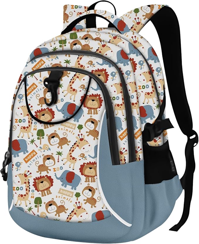rickyh style School Backpack Travel Bag for Men & Women Lightweight College Back Pack with Laptop Compartmen