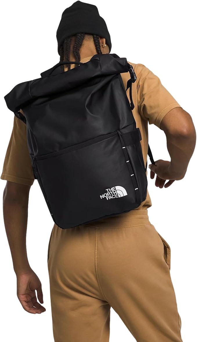 The North Face Base Camp Voyager Roll Top, TNF Black/TNF White, One Size
