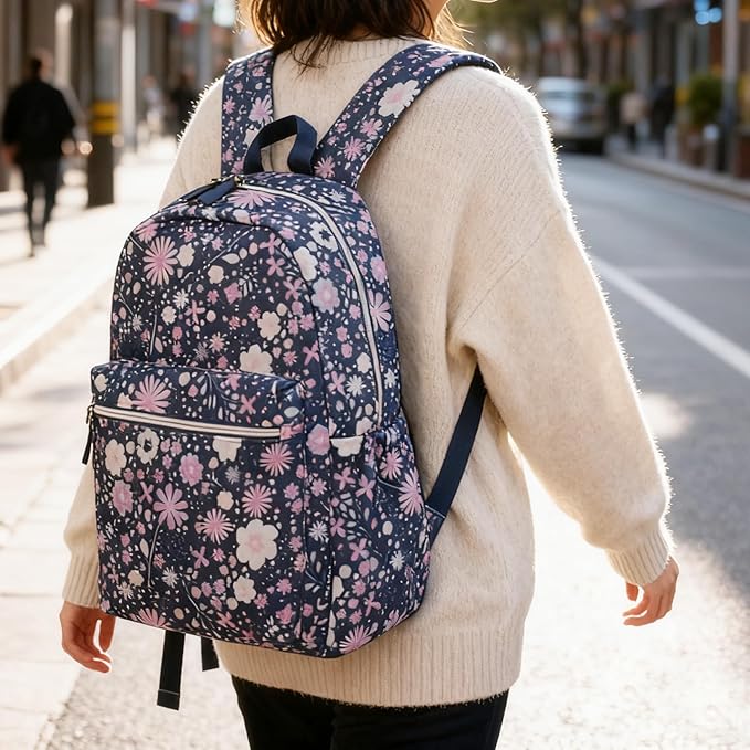 Backpack for School Teens Boys Girls, Lightweight Casual Backpacks for Men and Women, Classic Basic Water Resistant Casual Daypack, 15.6 Inch Laptop Bookbag for College High School Work Travel