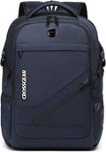 CROSSGEAR Laptop Backpack, 17.3 Inch Large Travel Computer Backpack with Anti-theft Lock, Multi-pocket, USB Charging Port, Breathable Padded, Water Resistant Business Casual Daypacks for Men Women