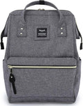 himawari Travel Backpack with USB Charging Port 15.6 Inch Doctor Work Bag for Women&Men College (USB Gray)