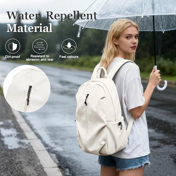 weradar Aesthetic College Backpack For Women Men,Fashion Student Bookbag,Classic High School Backpack For Teens