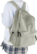 Lightweight Basic Backpack For High School,College Bookbag For Womens,Travel Laptop Backpacks For Teen Girls,School Bag Casual Daypack(Green)