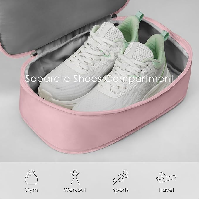 Gym Backpack for Women Men, Lightweight Gym Bag with Shoe Compartment, Waterproof Workout Backpack with Wet Pocket