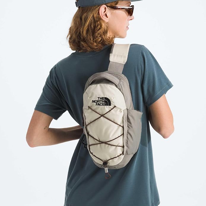THE NORTH FACE Borealis SIing Bag | Crossbody Adjustable Strap, Water Repellent Finish, Multiple Compartments, Tablet Sleeve
