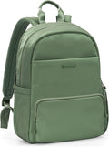 Traveler's Choice Iria 20L Backpack for Women, Water Resistant Travel Bag Daypack, Work, College, Business, Commuter, Green, Carry-on Laptop Backpack