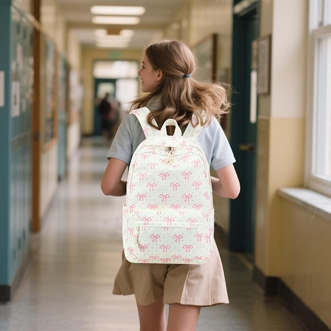 School Backpack for Teen Girls Women Laptop Backpack College Bookbags Middle School Travel Work Commuter Back Pack