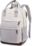 LOVEVOOK Travel Laptop Backpack Women, 17.3 Inch Anti-theft Laptop Bag with USB Port, Fashion Waterproof Computer Backpacks Teacher Nurse Backpack Purse for College School Work