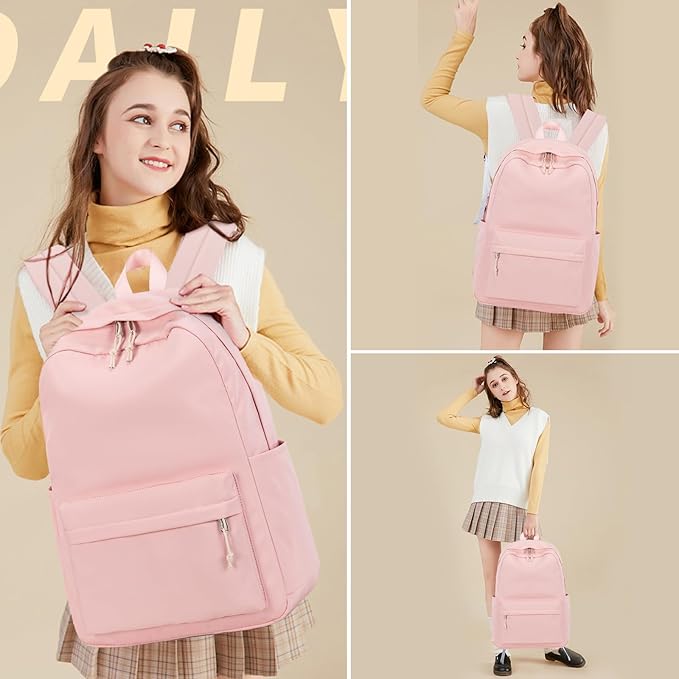 LOIDOU Backpack for Teen Girls Middle-School Primary Elementary Bookbags 17inch Kids Backpack Women laptop Backpack Lightweight Casual Daypack