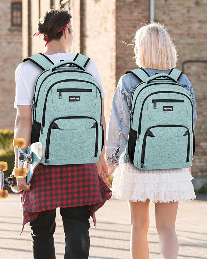 Laptop Backpack for Men Business Work College,School Bookbag for Teens Boys Student,Computer Bag Sturdy Back Pack with USB Charger