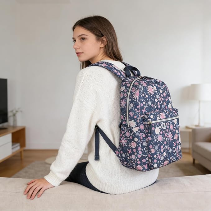 Backpack for School Teens Boys Girls, Lightweight Casual Backpacks for Men and Women, Classic Basic Water Resistant Casual Daypack, 15.6 Inch Laptop Bookbag for College High School Work Travel