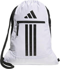adidas Alliance Sackpack – Drawstring Backpack for Sports, Small Gym Bag