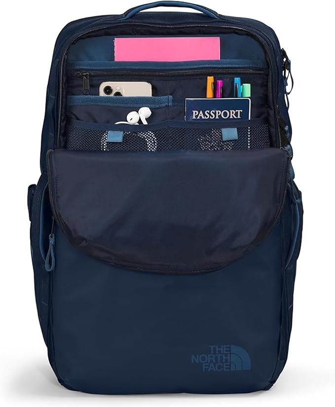 The North Face, Unisex, Base Camp Voyager Travel Pack, Summit Navy/Shady Blue-NPF, One Size