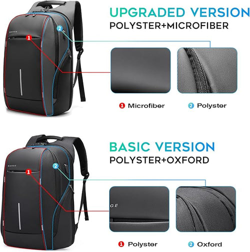 BANGE Lightweight Travel Backpack,Fashion Business Work Backpacks, Laptop Backpack for 15.6 Inch Notebook, Men's Backpack…