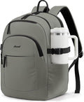 LOVEVOOK 5-Layer 17.3 Inch Laptop Backpack for Women, Work Business Computer Bag, College School Daypack, Travel Personal Item & Casual Purse, Green