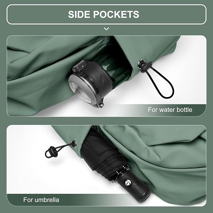 coofay Backpacks For School Bag School Backpack For College Backpacks Bookbag For Women Waterproof Gym Backpack For Men Book Bags Small Simple Backpack Olive Green