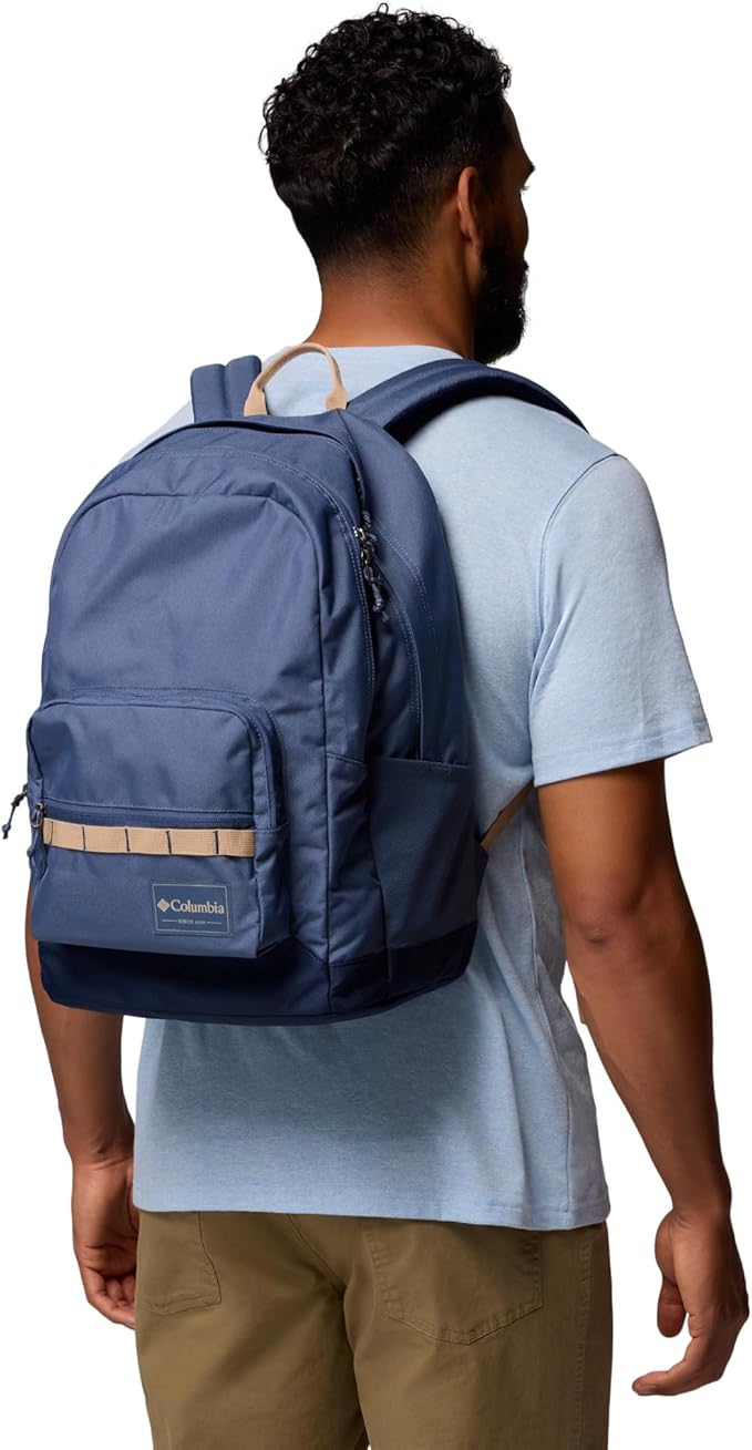 Columbia Unisex Zigzag II 30L Backpack, Dark Mountain/Collegiate Navy, One Size