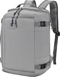 40x30x20 cm Travel Bag Personal Item Ryanair Approved Backpack Expandable to 40x30x25cm Carry On Underseat with USB Charging Port for Men Women, Grey