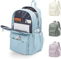 School Backpack for Teen Girls Lightweight College Backpack Women Travel Backpacks Waterproof High School Bookbag for Men Classic Casual Daypacks(Blue)