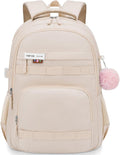 YAMTION Backpack for Teens,School Book Bag with Laptop Compartment for Students,Laptop Back Pack with Large Capacity for Girls Women Work Travel Weekend