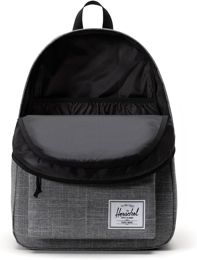 Herschel Supply Co. Unisex Herschel Classic Backpack Raven Crosshatch, XL - 30L