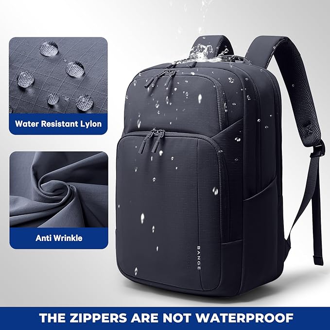 BANGE Laptop Backpack Fits for 15.6 Inches, Commute Backpacks for Daily Working,Business, Travel, Waterproof Work Bag for Men and Women