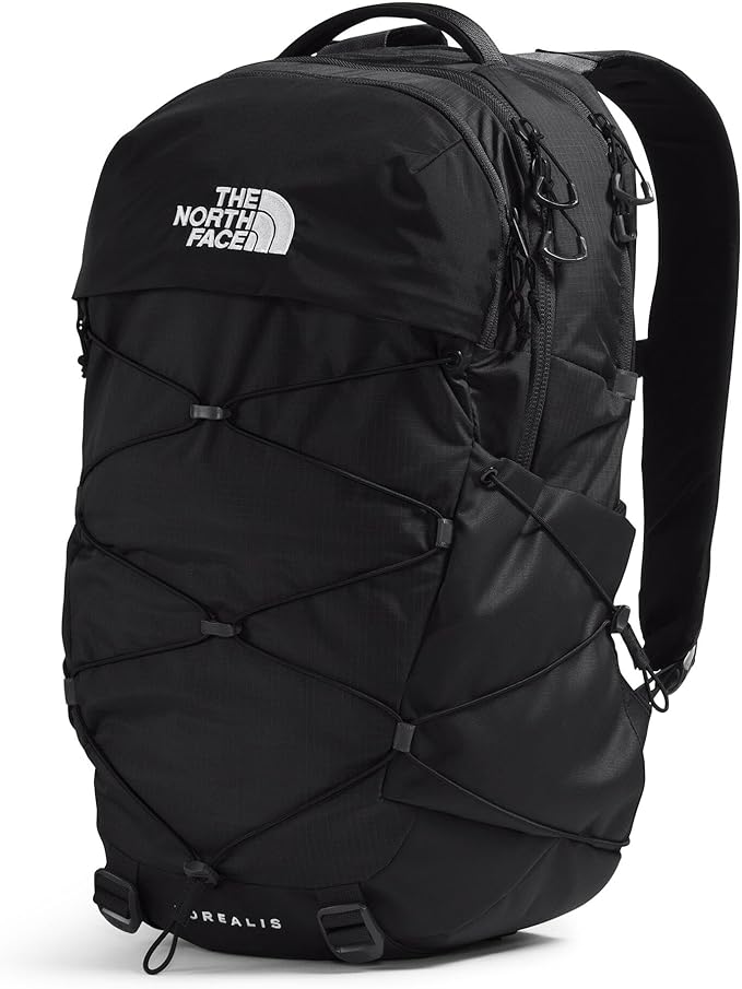 The North Face Borealis Commuter Laptop Backpack - Water Repellent, Laptop Sleeve, Large Main Compartment, TNF Black/TNF Black-NPF, One Size