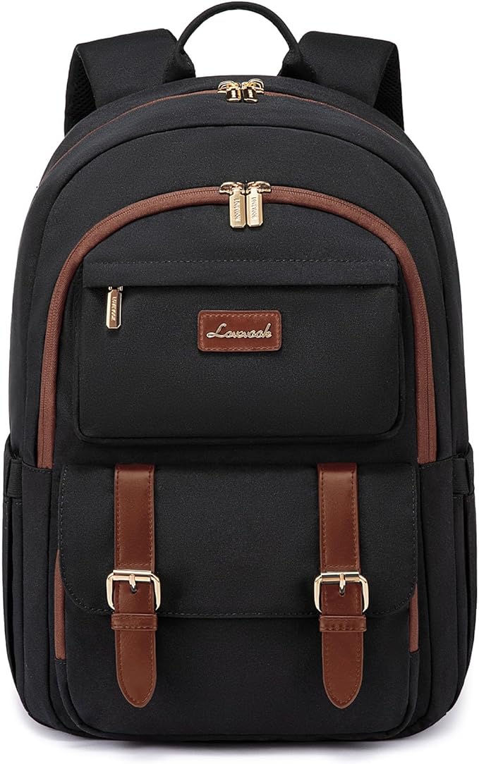 LOVEVOOK School Backpack for Women 15.6" Cute Bookbag for Girls in Highschool College Casual Daypack Backpacks Water Resistent
