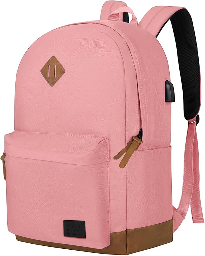 Goloni Backpack for Men Women, Anti-Theft Travel Laptop Backpack, Water Resistant 17.3 Inch USB Charging Backpack, Large Capacity Work Commute Bag