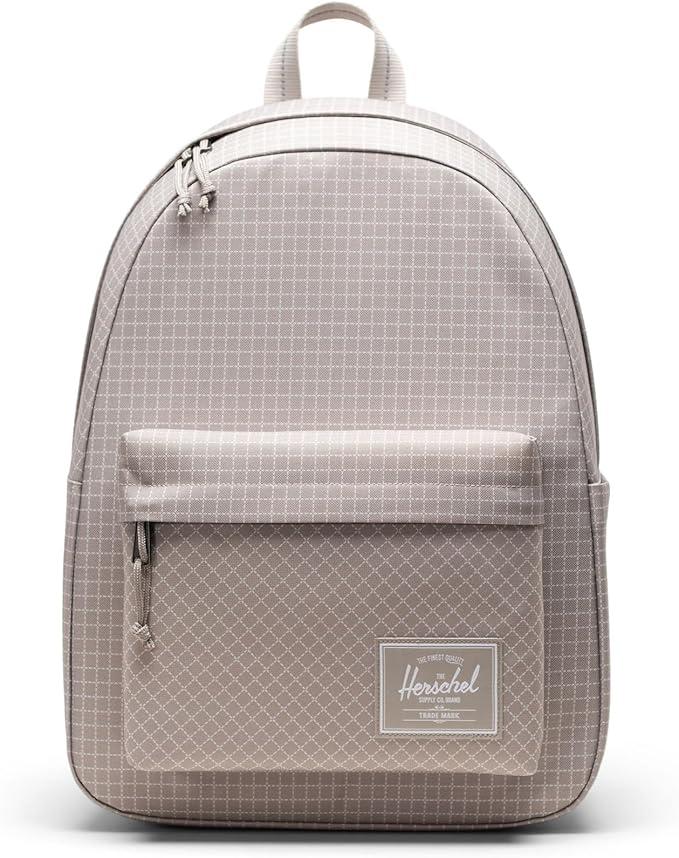 Herschel Supply Co. Classic Backpack, Grid - London Fog, Standard - 26L