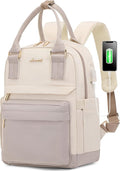 LOVEVOOK Mini Backpack for Women Stylish Waterproof Backpack Purse with USB Port, Cute Daypack for College Travel Party