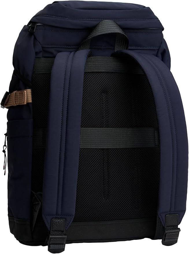 Tommy Hilfiger Mens Travel Flap Backpack,SPACE BLUE One Size