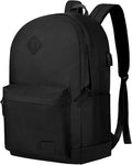 Goloni Backpack for Men Women, Anti-Theft Travel Laptop Backpack, Water Resistant 17.3 Inch USB Charging Backpack, Large Capacity Work Commute Bag