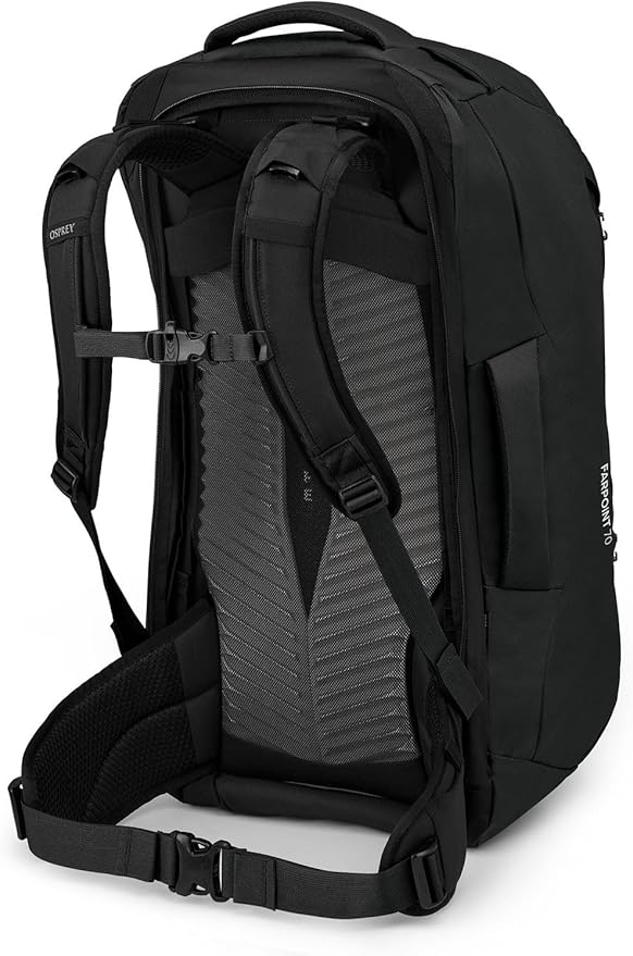 Osprey Farpoint 70L Men's Travel Backpack, Black